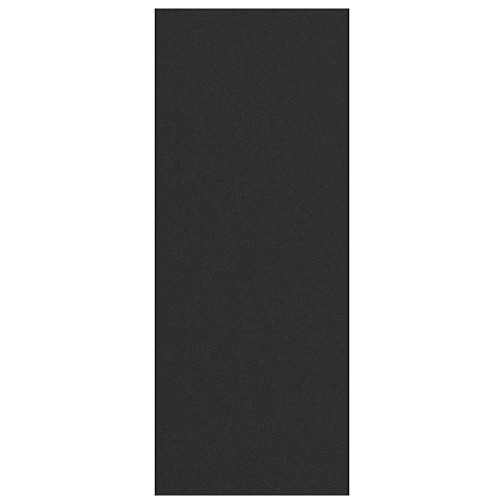 vidaXL Dywanik wejściowy Inny Czarny 120 x 300 cm Poliamid i PVC