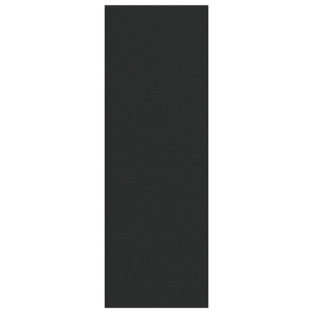 vidaXL Dywanik wejściowy Czarny 120 x 350 cm 100% poliamid