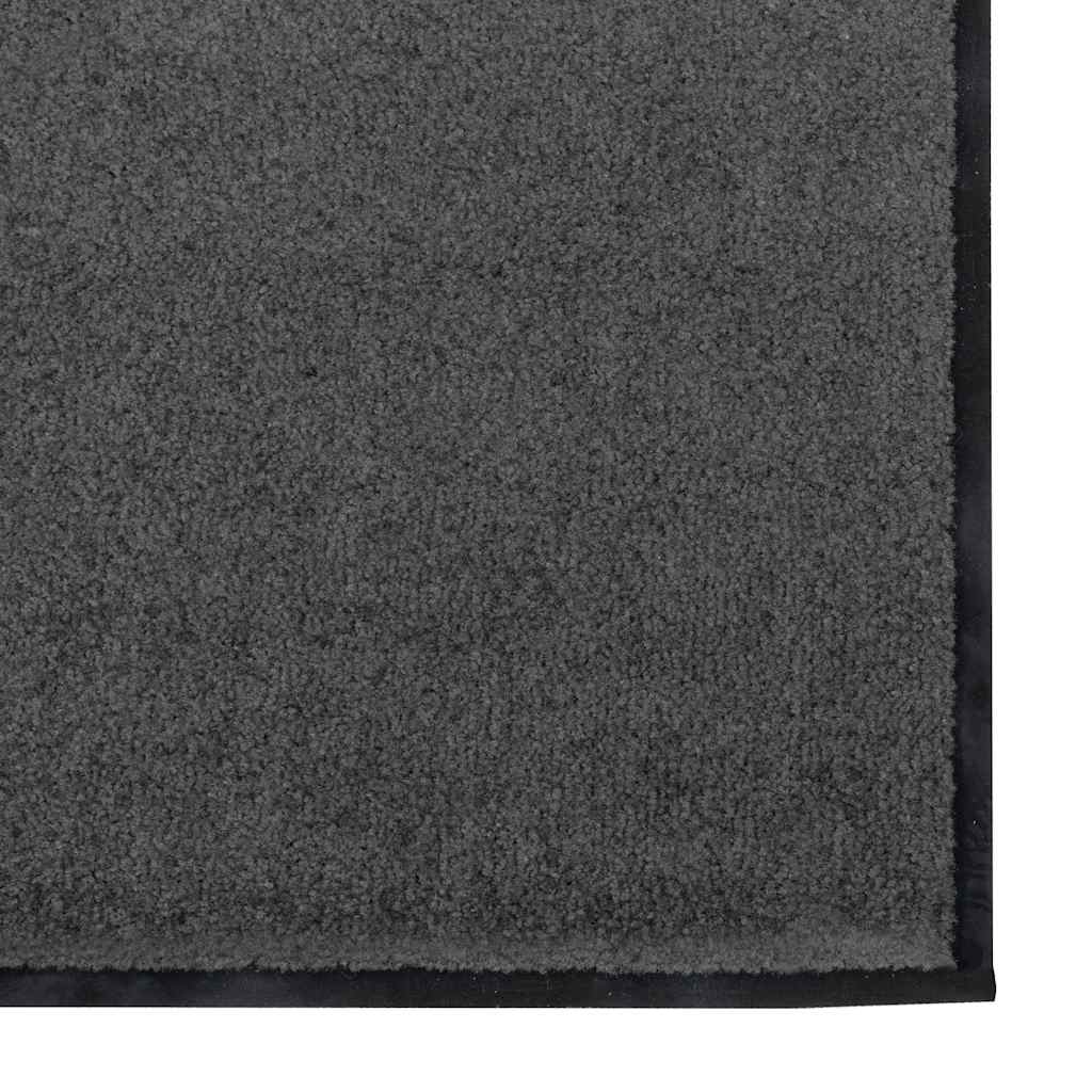 vidaXL Dywanik wejściowy Inny Antracytowy i czarny 120 x 250 cm
