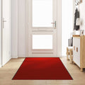 vidaXL Dywanik wejściowy Czerwony i Czarny 120 x 400 cm Poliamid i PVC
