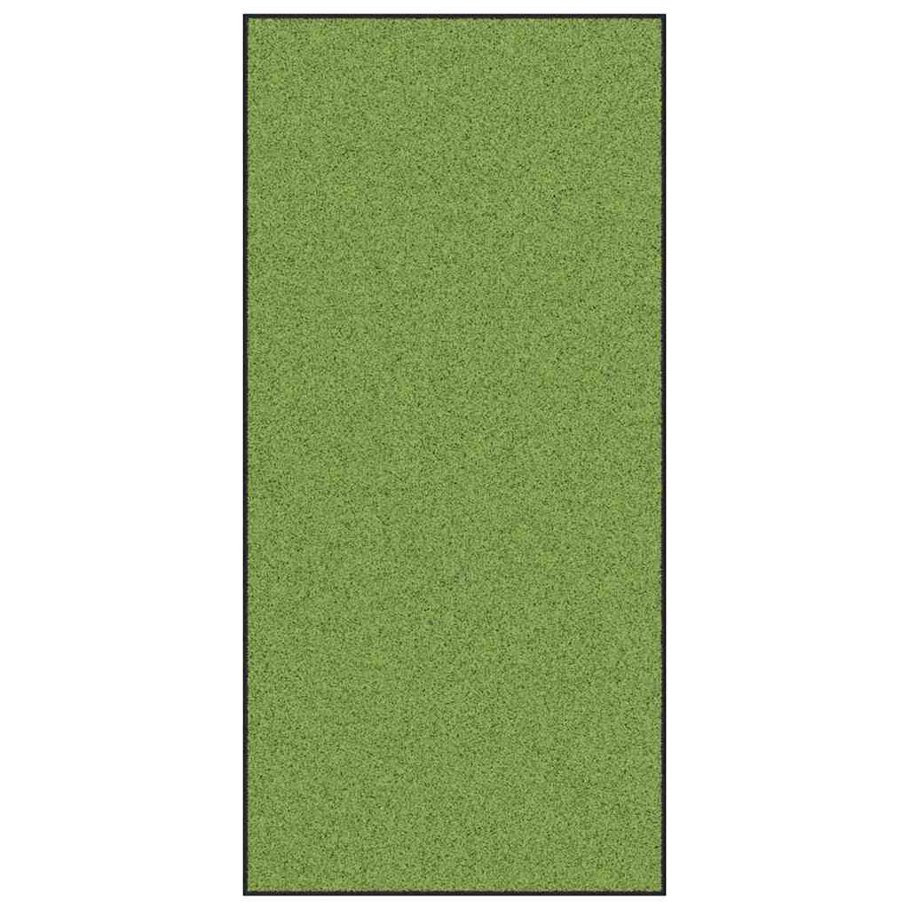 vidaXL Dywanik wejściowy Zielony i Czarny 120 x 250 cm Poliamid i PVC