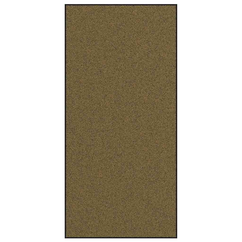vidaXL Dywanik wejściowy Brązowy i czarny 120 x 250 cm 100% poliamid