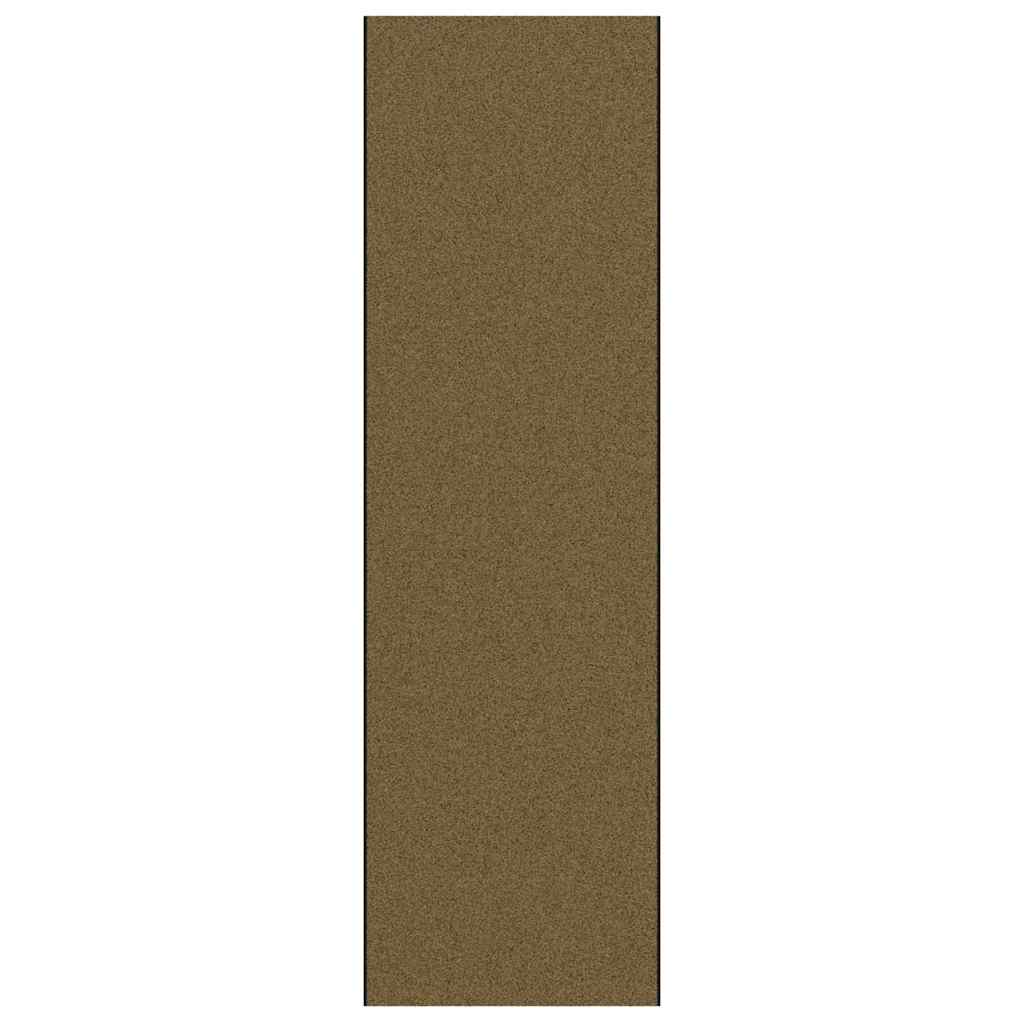 vidaXL Dywanik wejściowy Brązowy i czarny 120 x 400 cm 100% poliamid