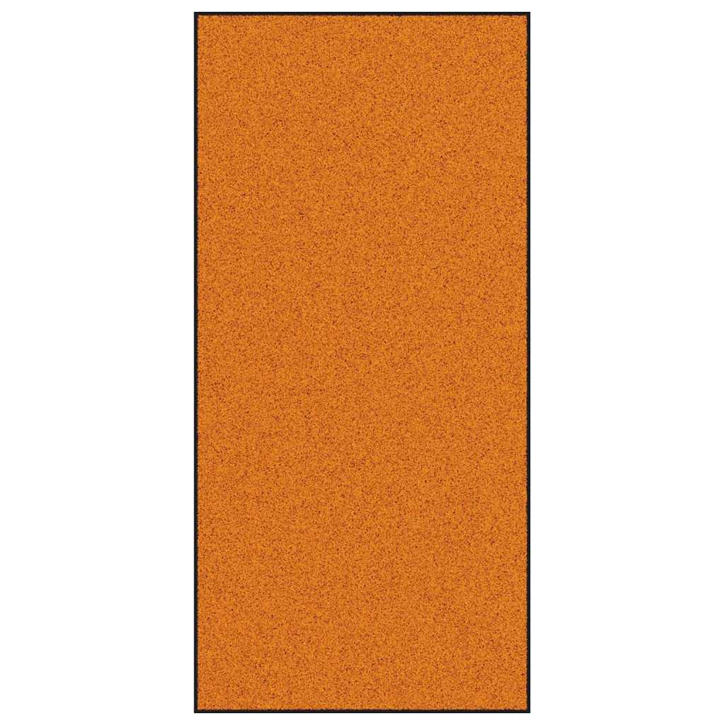 vidaXL Dywanik wejściowy Inny Pomarańczowy i Czarny 120 x 250 cm