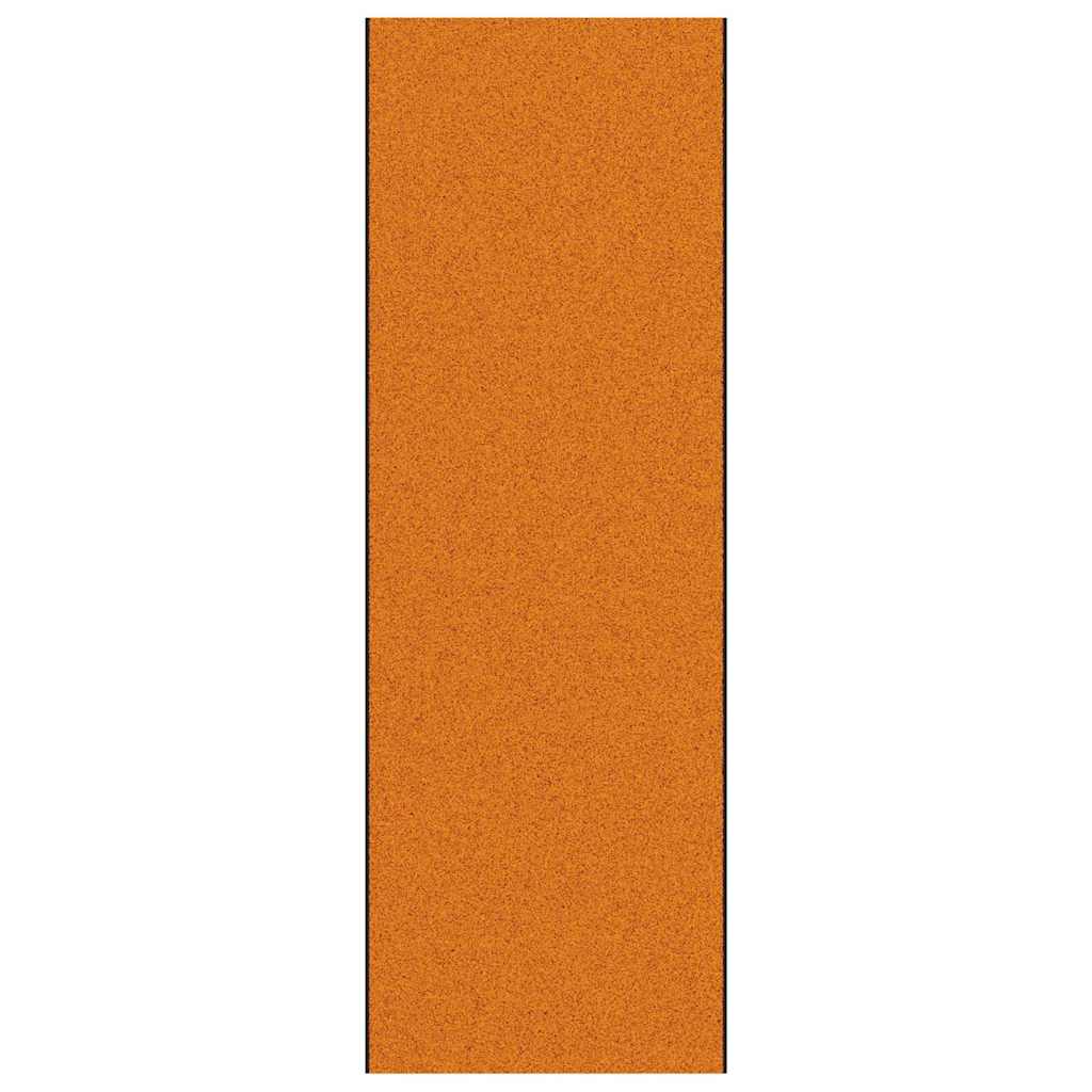 vidaXL Dywanik wejściowy Inny Pomarańczowy i Czarny 120 x 350 cm