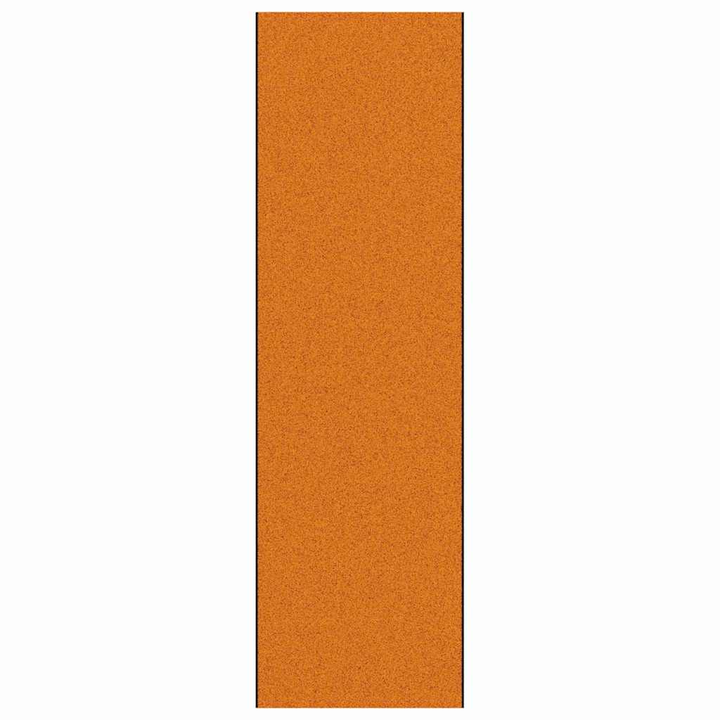 vidaXL Dywanik wejściowy Inny Pomarańczowy i Czarny 120 x 400 cm