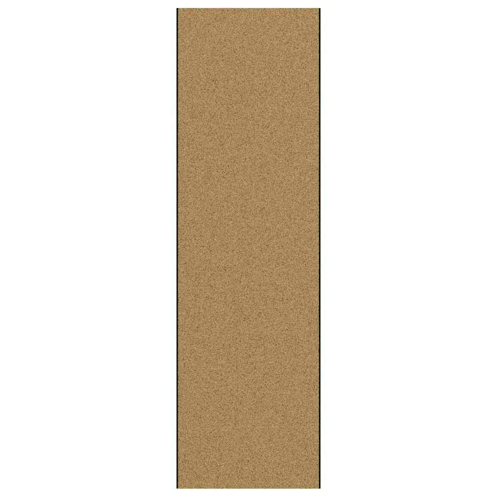 vidaXL Dywanik wejściowy Kremowy i czarny 120 x 400 cm Poliamid i PVC