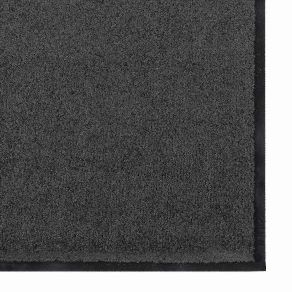 vidaXL Dywanik wejściowy Antracytowy i czarny 60 x 180 cm