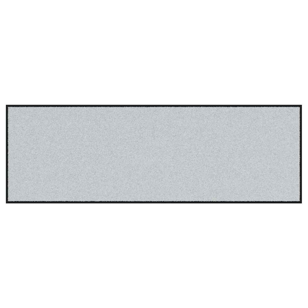 vidaXL Dywanik wejściowy Szary i czarny 60 x 180 cm 100% poliamid