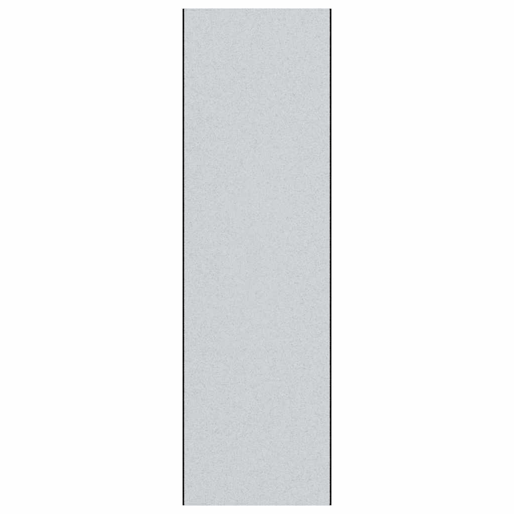 vidaXL Dywanik wejściowy Szary i czarny 120 x 400 cm 100% poliamid