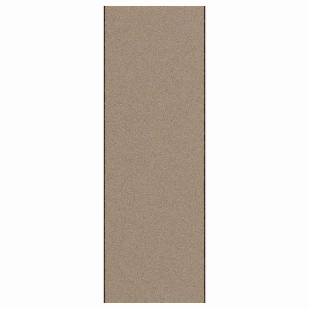 vidaXL Dywanik wejściowy Beżowy i czarny 120 x 350 cm 100% poliamid