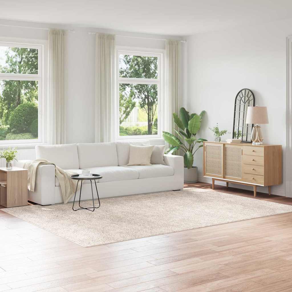 vidaXL Antypoślizgowy dywan shaggy Kremowy 240 x 340 cm PP