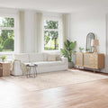 vidaXL Antypoślizgowy dywan shaggy Kremowy 240 x 340 cm PP
