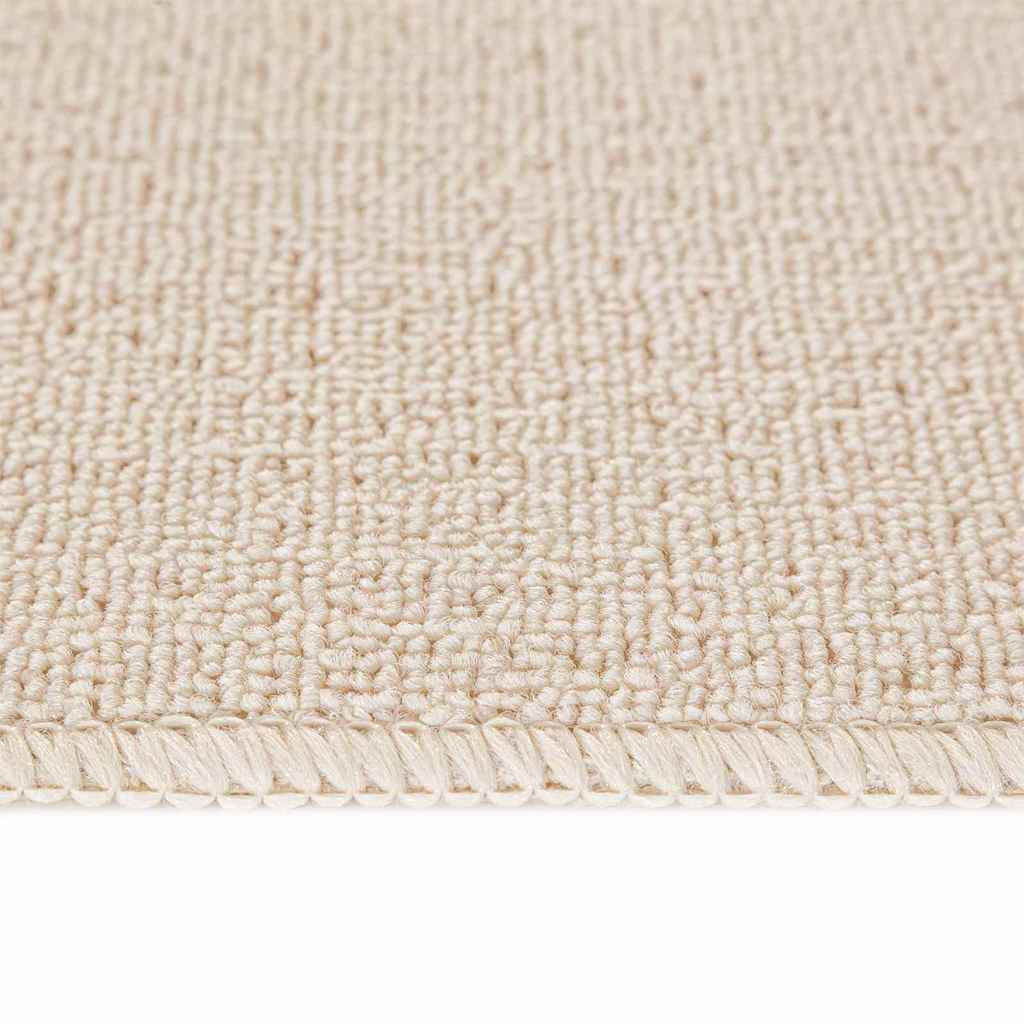 vidaXL Mats antypoślizgowe na schody 15 pcs Kremowy 75 x 20 cm PP