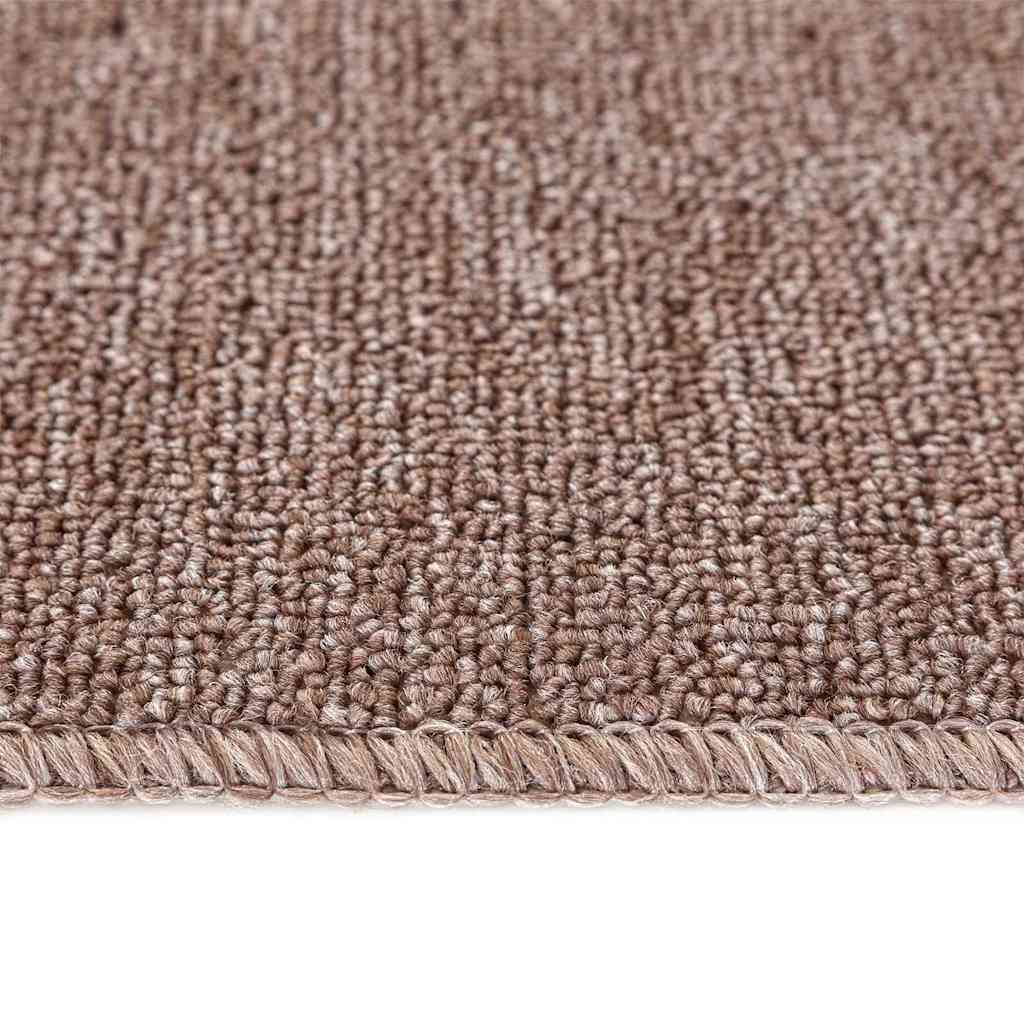 vidaXL Mats antypoślizgowe na schody 15 pcs Jasnobrązowy 60 x 25 cm PP