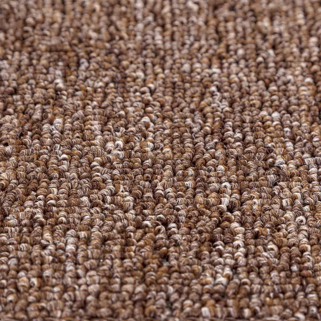 vidaXL Mats antypoślizgowe na schody 15 pcs Brązowy 75 x 20 cm PP