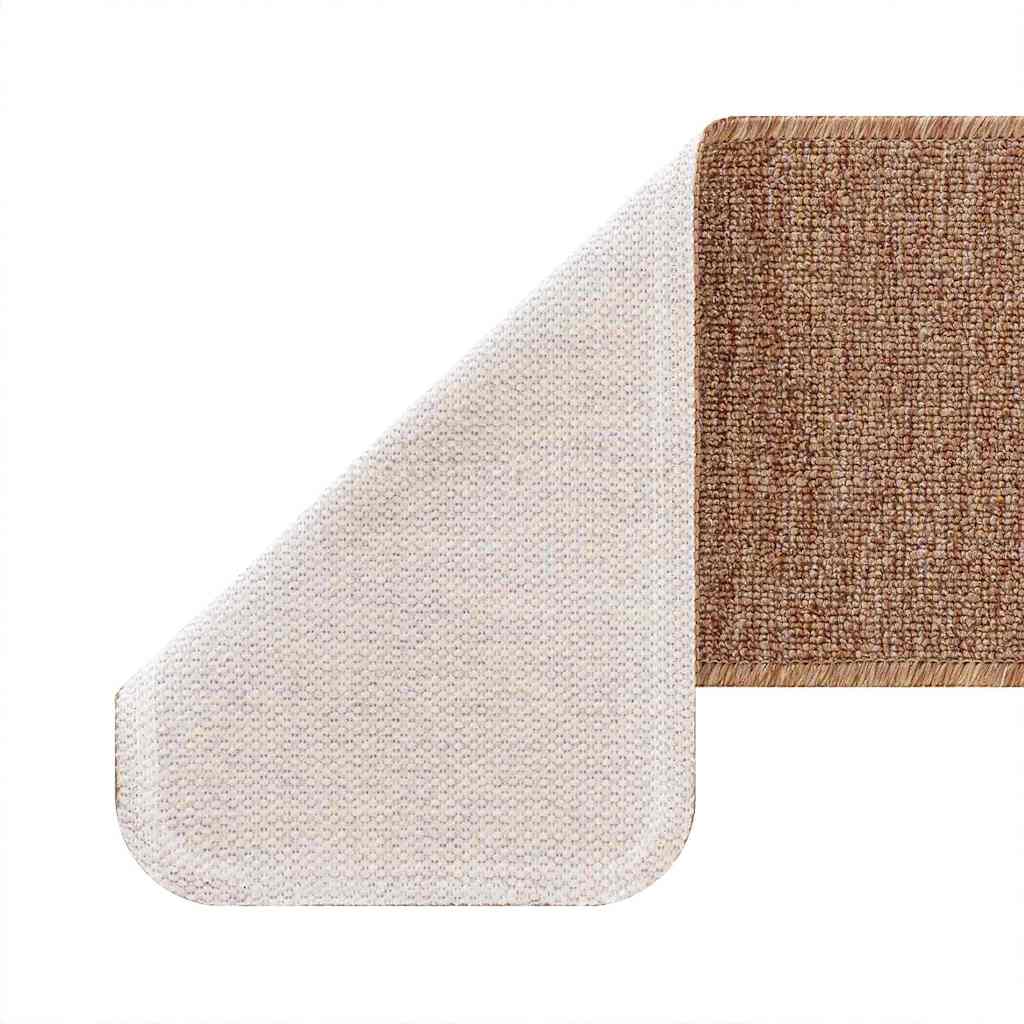 vidaXL Mats antypoślizgowe na schody 15 pcs Żółty 75 x 20 cm PP