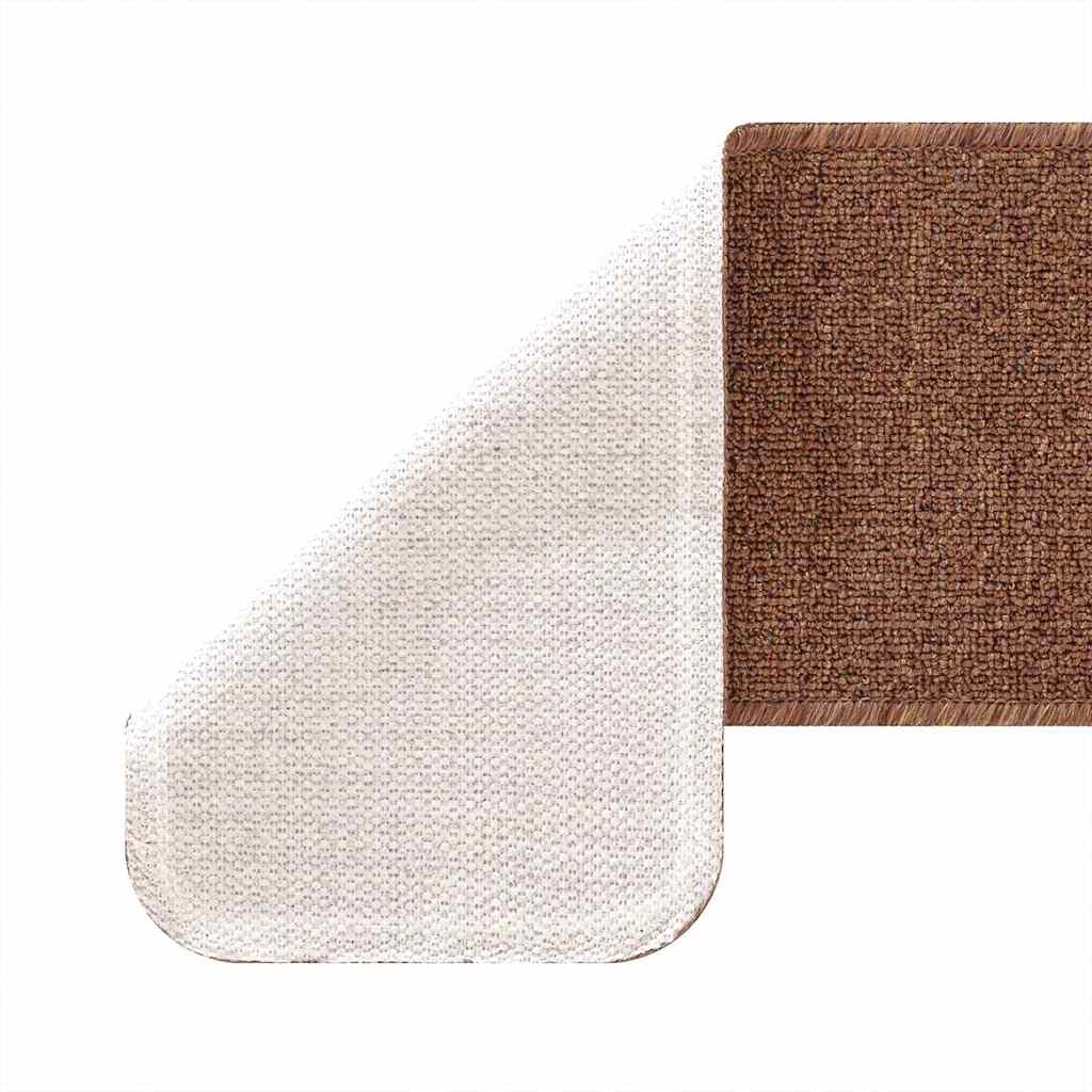 vidaXL Mats antypoślizgowe na schody 15 pcs Żółty 75 x 20 cm PP