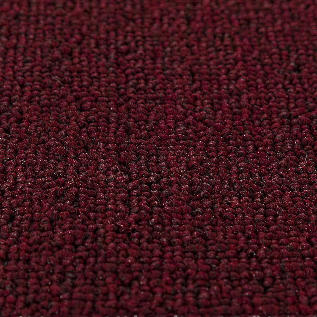 vidaXL Mats antypoślizgowe na schody 15 pcs Bordowy 75 x 20 cm PP