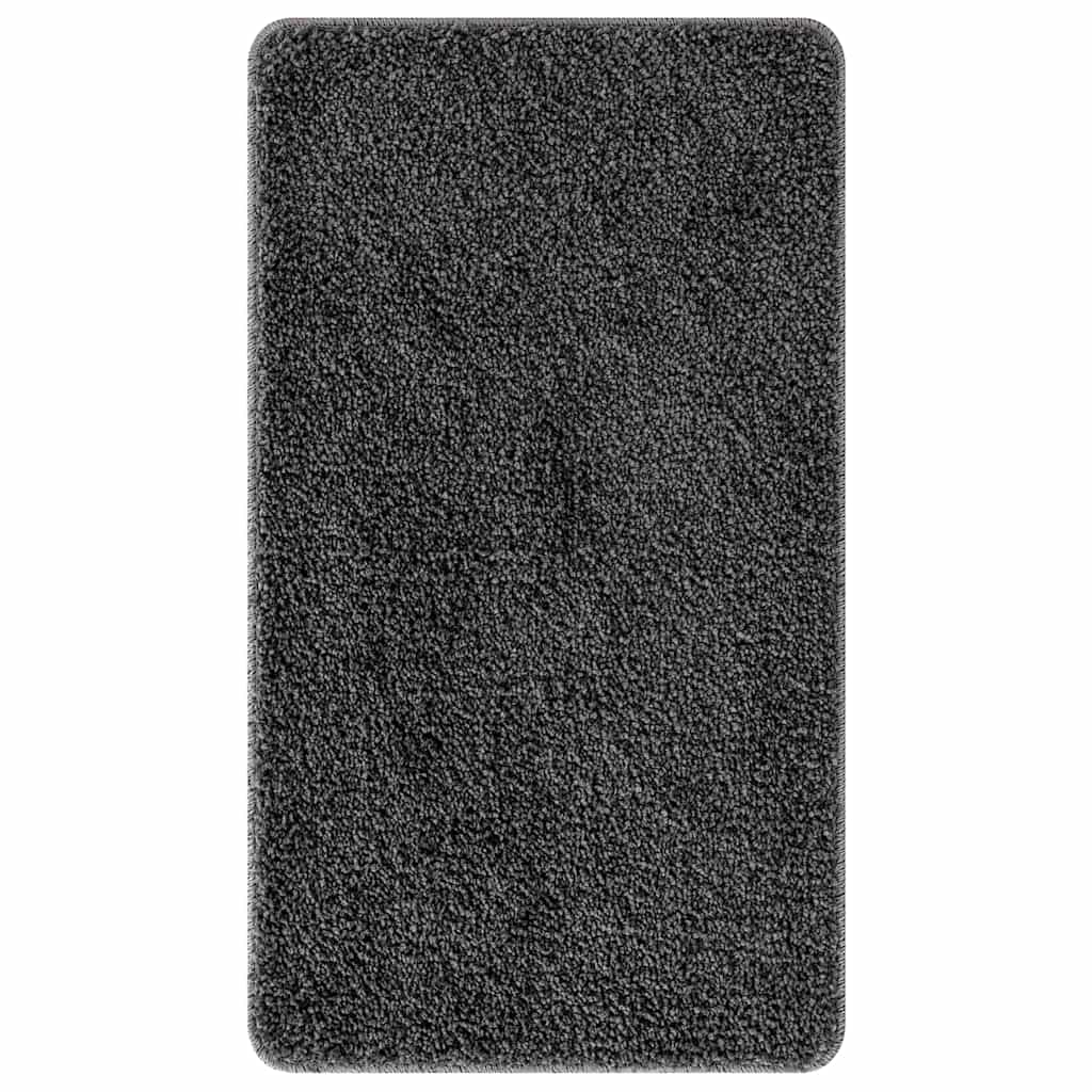 vidaXL Mata łazienkowa antypoślizgowa Ciemnoszary 70 x 120 cm PP
