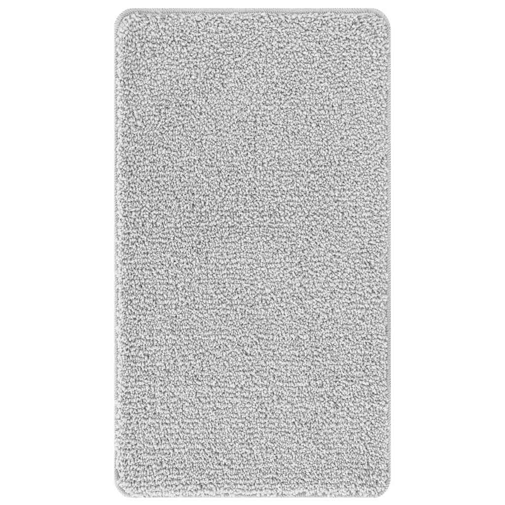 vidaXL Mata łazienkowa antypoślizgowa Szary 70 x 120 cm PP