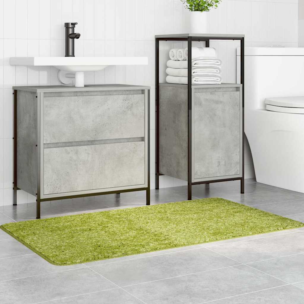 vidaXL Mata łazienkowa antypoślizgowa Zielony 70 x 120 cm PP