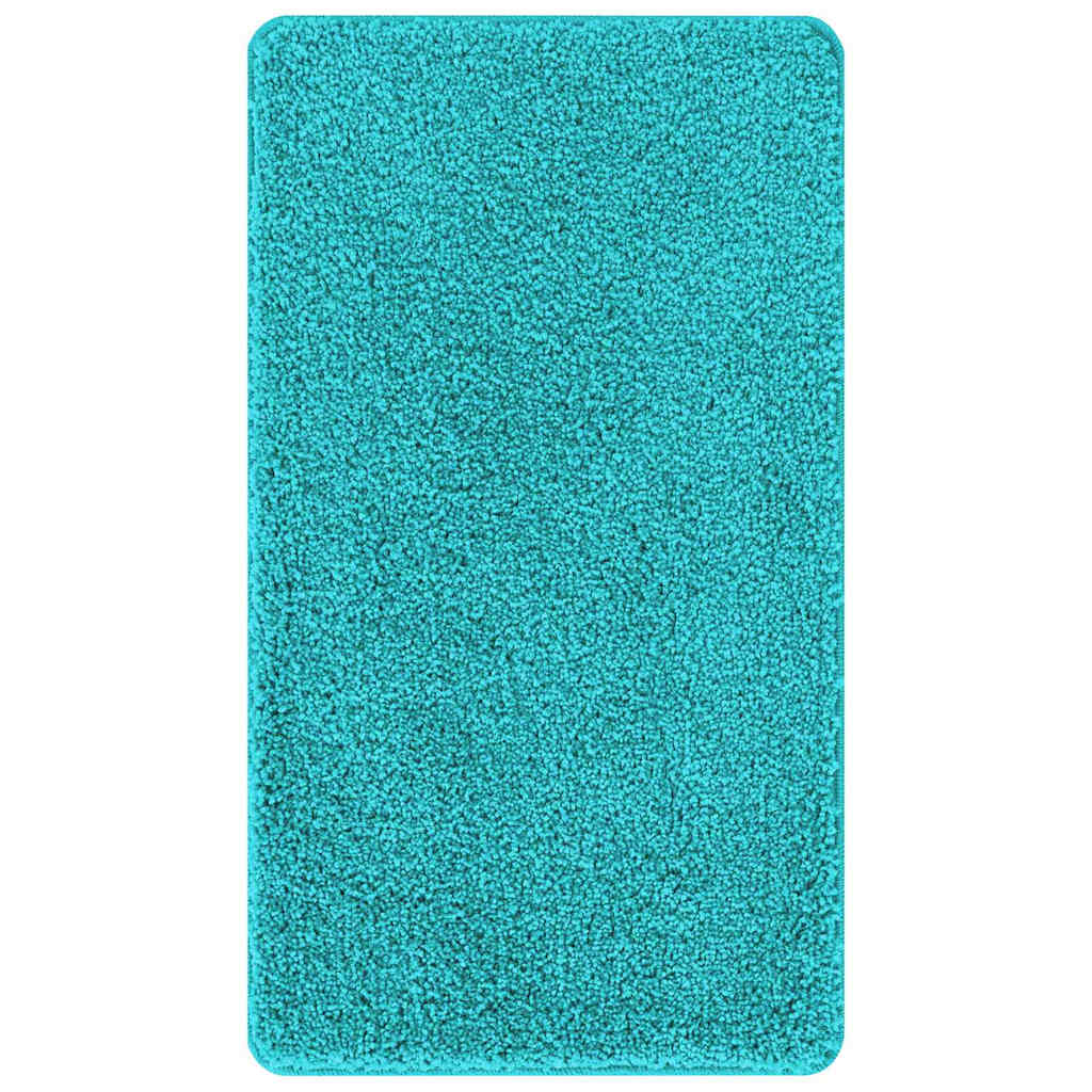 vidaXL Mata łazienkowa antypoślizgowa Turkusowy 70 x 120 cm PP