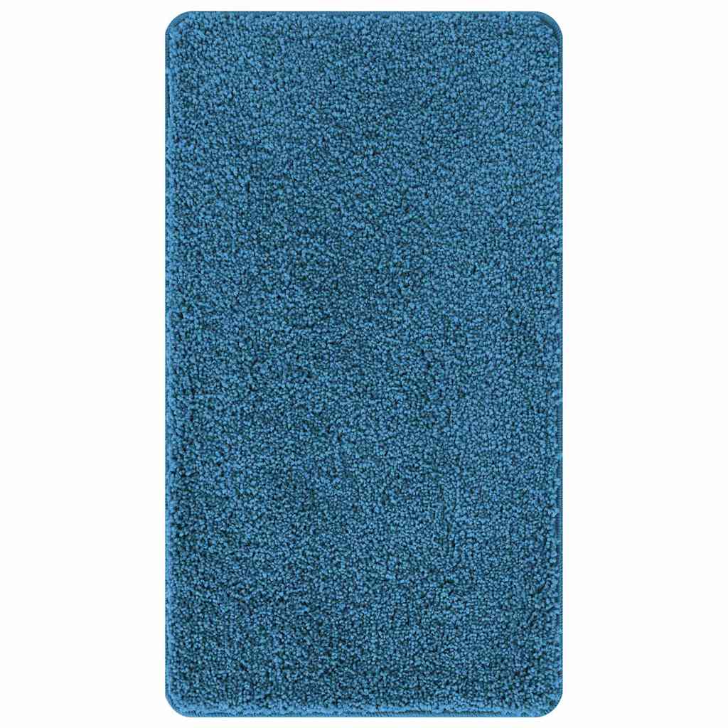 vidaXL Mata łazienkowa antypoślizgowa Niebieski 70 x 120 cm PP