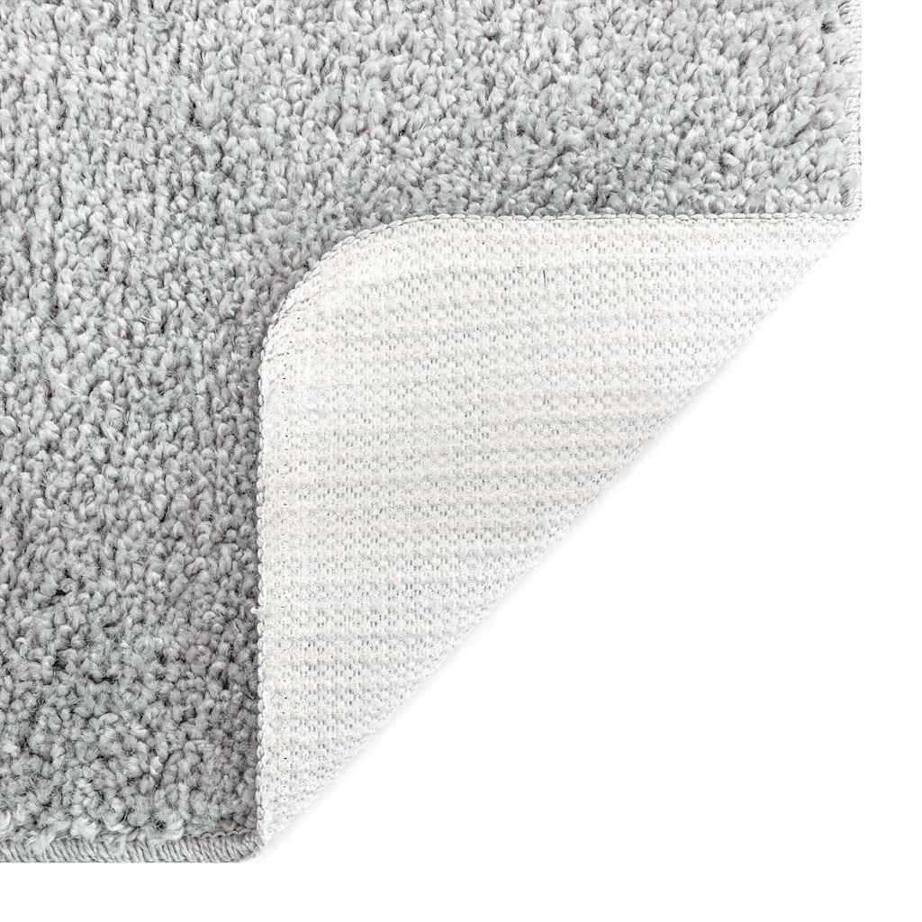 vidaXL Zestaw mat łazienkowych antypoślizgowych 2 pcs Szary PP