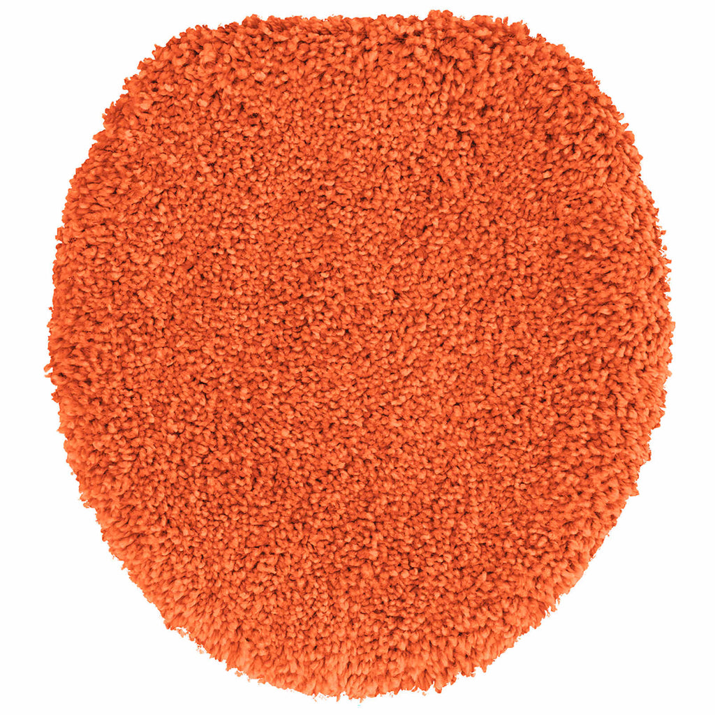 vidaXL Zestaw mat łazienkowych antypoślizgowych 3 pcs Pomarańczowy PP