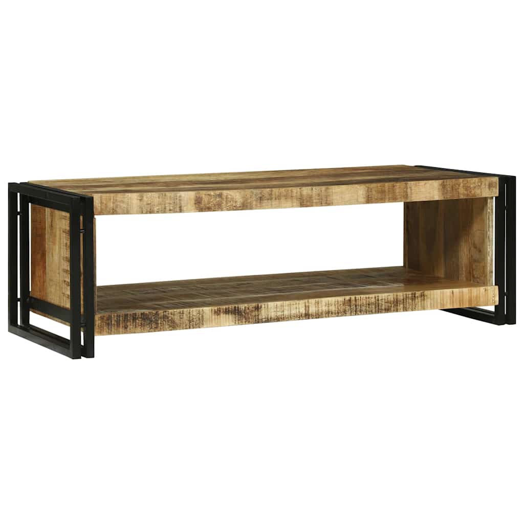 vidaXL Stolik kawowy Brązowy 120 x 50 x 38 cm Drewno z mango