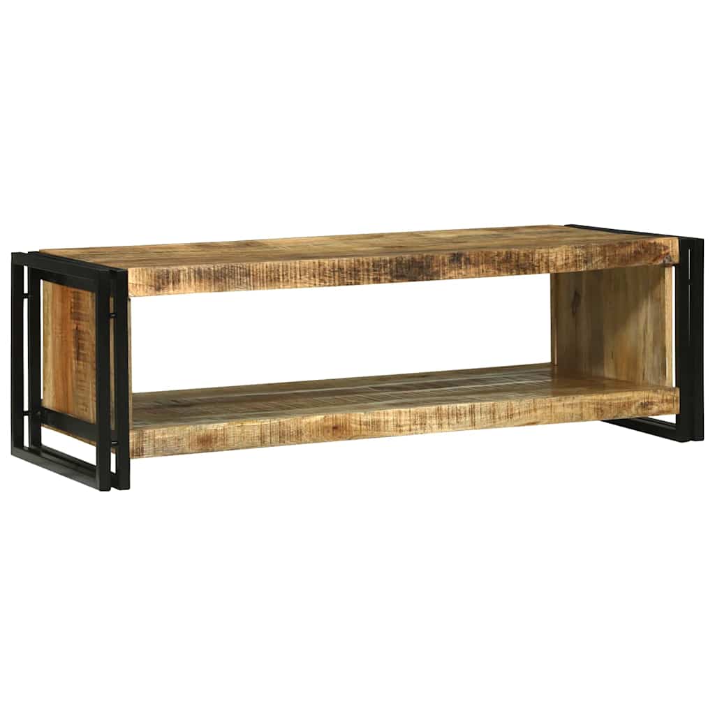 vidaXL Stolik kawowy Brązowy 120 x 50 x 38 cm Drewno z mango