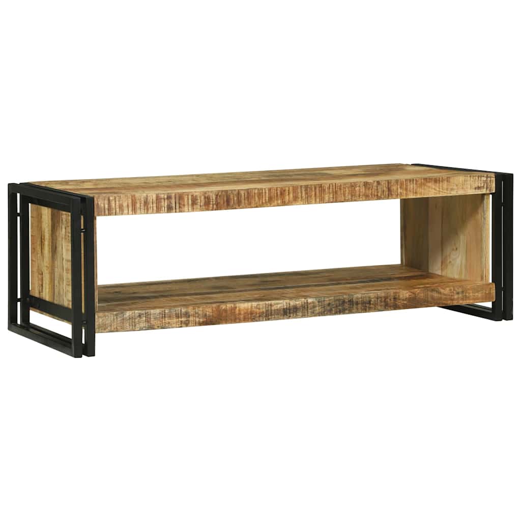 vidaXL Stolik kawowy Brązowy 120 x 50 x 38 cm Drewno z mango