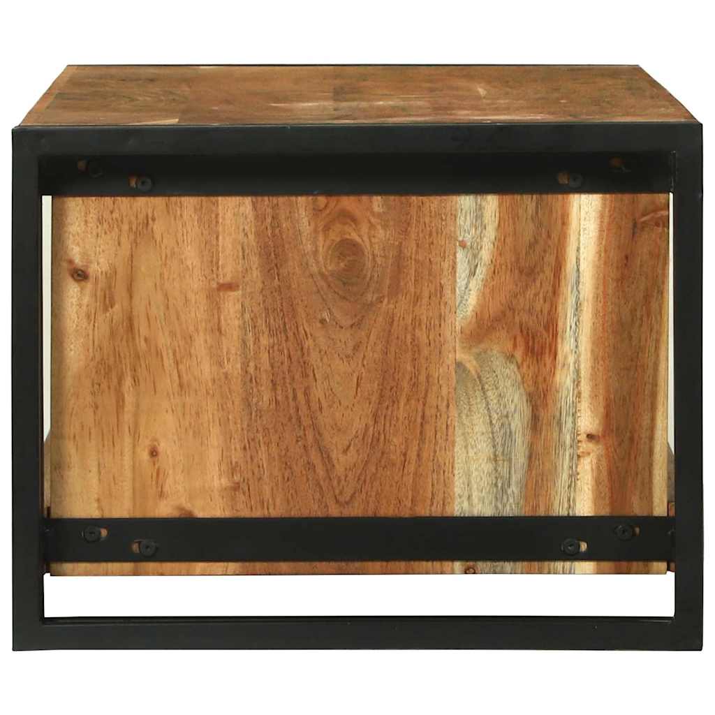 vidaXL Stolik kawowy Brązowy 120 x 50 x 38 cm Lite Drewno Akacji
