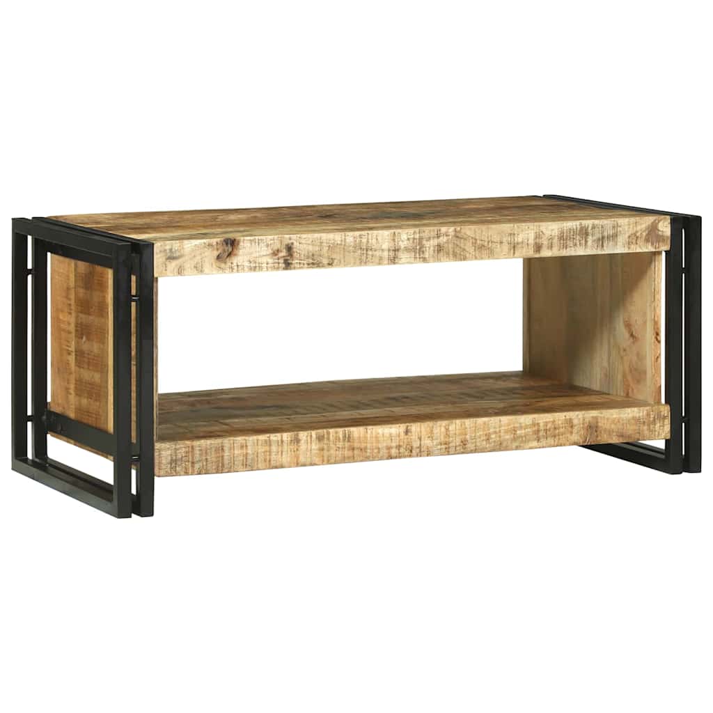 vidaXL Stolik kawowy Brązowy 90 x 50 x 38 cm Drewno z mango