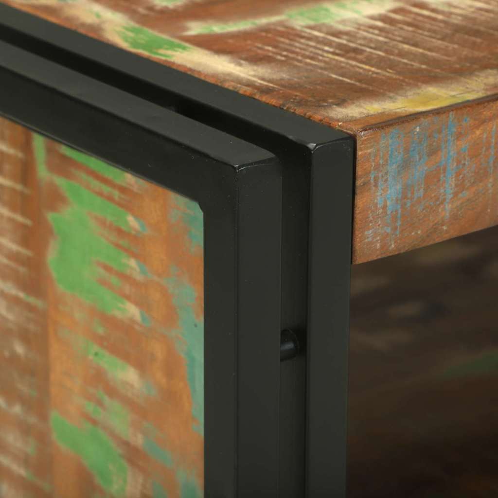 vidaXL Stolik kawowy 90 x 50 x 38 cm Lite Drewno Recyklingowe