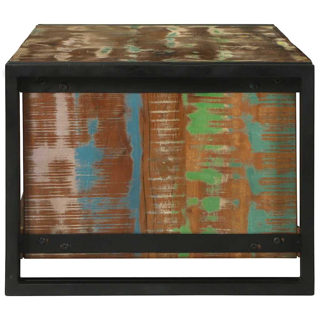vidaXL Stolik kawowy 90 x 50 x 38 cm Lite Drewno Recyklingowe