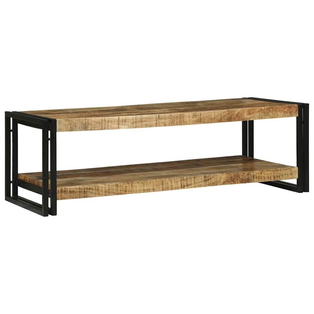 vidaXL Stolik kawowy Brązowy 120 x 50 x 38 cm Drewno z mango