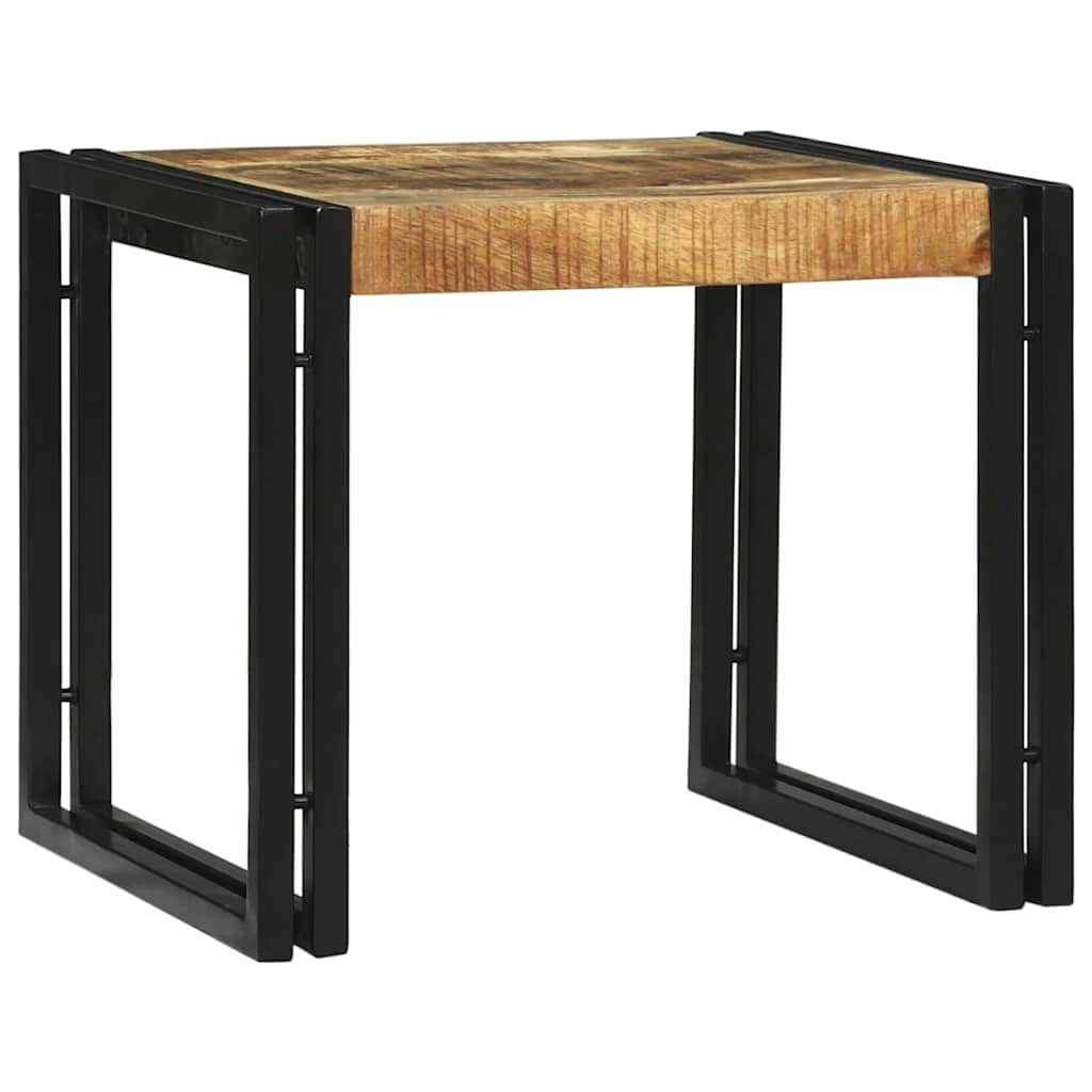 vidaXL Stolik kawowy 2 pcs Brązowy 48 x 40 x 40 cm Drewno z mango