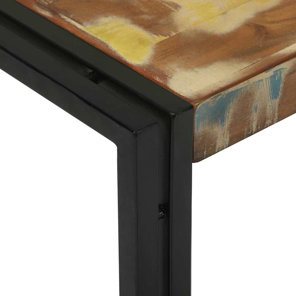 vidaXL Stolik kawowy 2 pcs Wielokolorowe Lite Drewno Recyklingowe