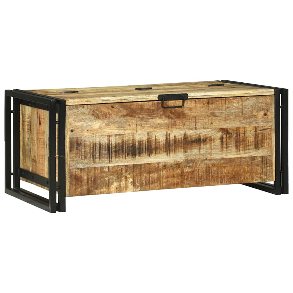 vidaXL Stolik kawowy z szufladą Brązowy 90 x 50 x 38 cm Drewno z mango