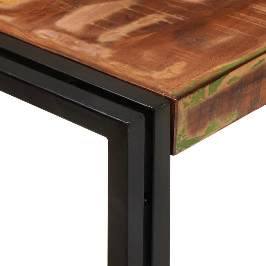 vidaXL Stolik Nesting 3 pcs Lite drewno odzyskane i metal