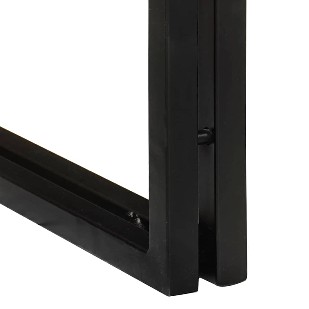 vidaXL Stolik Nesting 3 pcs Lite drewno odzyskane i metal