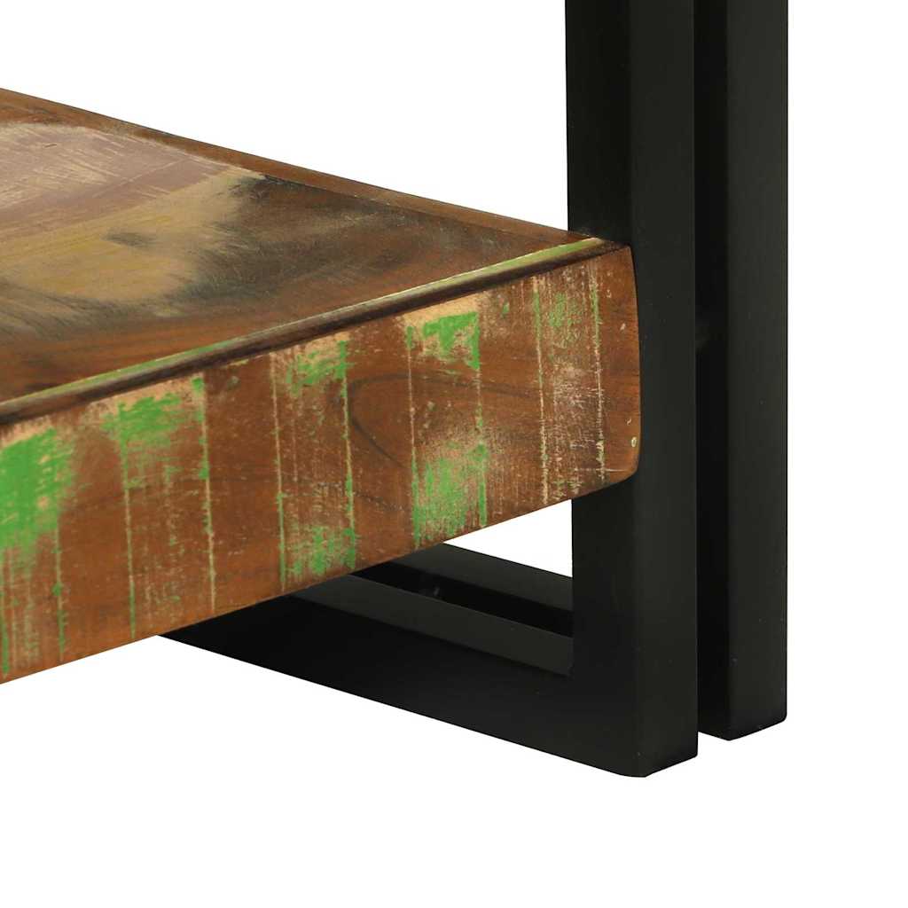 vidaXL Konsola Wielokolorowe 120 x 33 x 75 cm Lite Drewno Recyklingowe