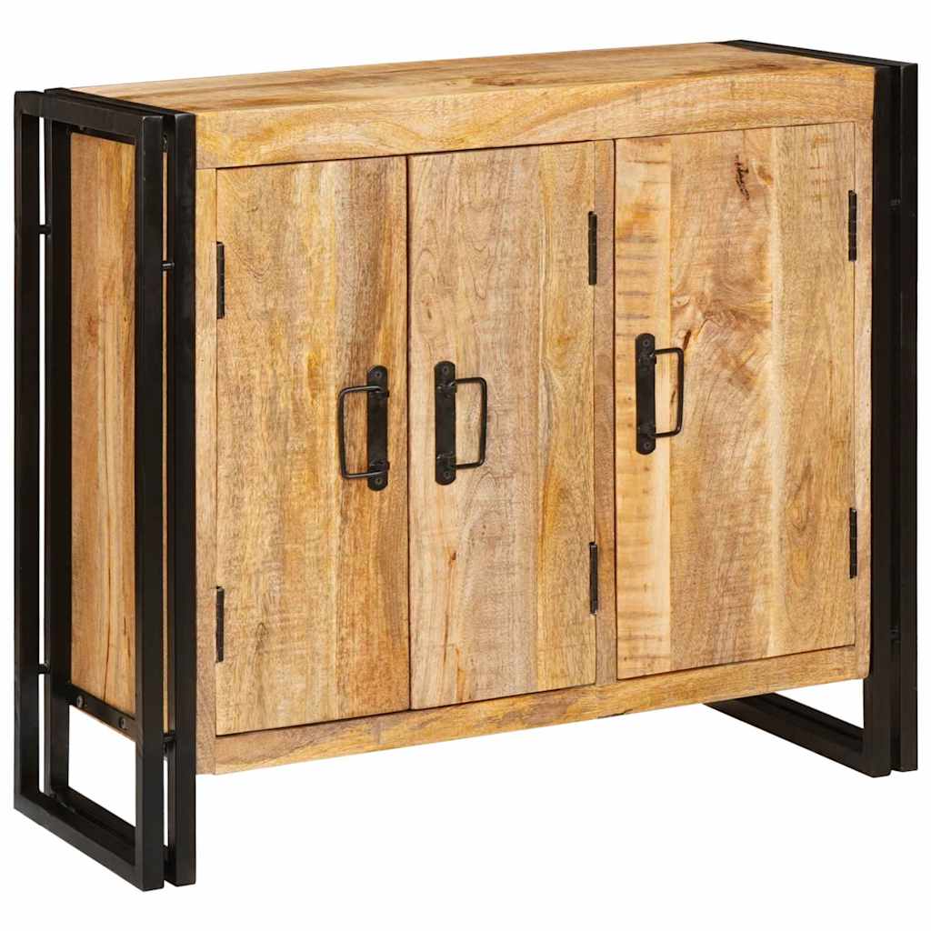 vidaXL Bufet Brązowy 80 x 33 x 70 cm lite drewno mango