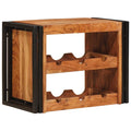 vidaXL Regał na wino Brązowy 60 x 45 x 33 cm Lite Drewno Akacji