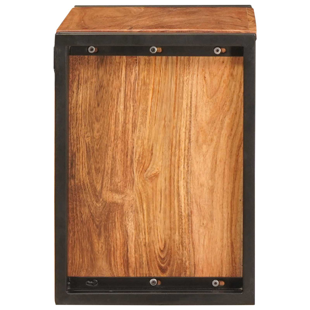 vidaXL Regał na wino Brązowy 60 x 45 x 33 cm Lite Drewno Akacji