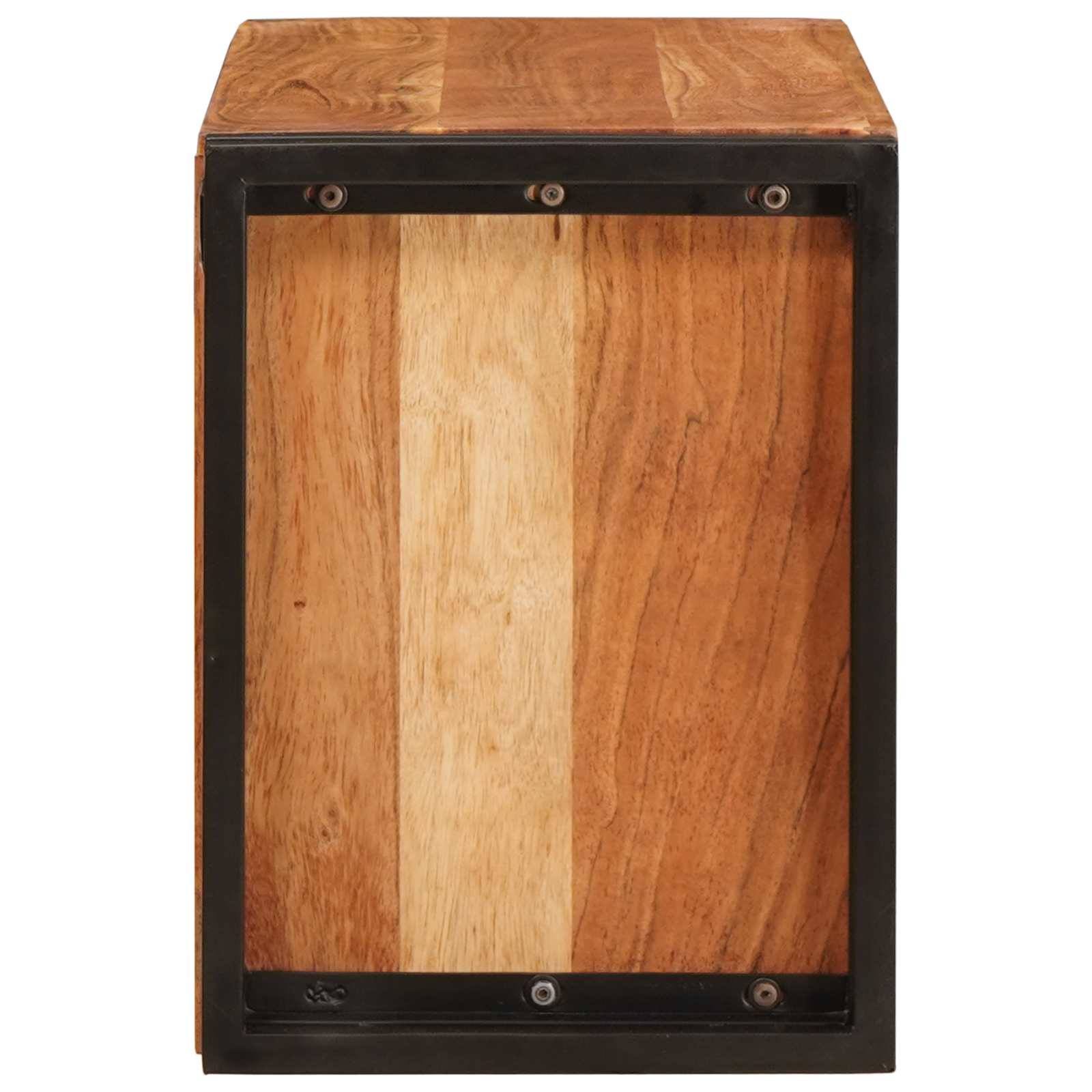 vidaXL Regał na wino Brązowy 80 x 45 x 33 cm Lite Drewno Akacji