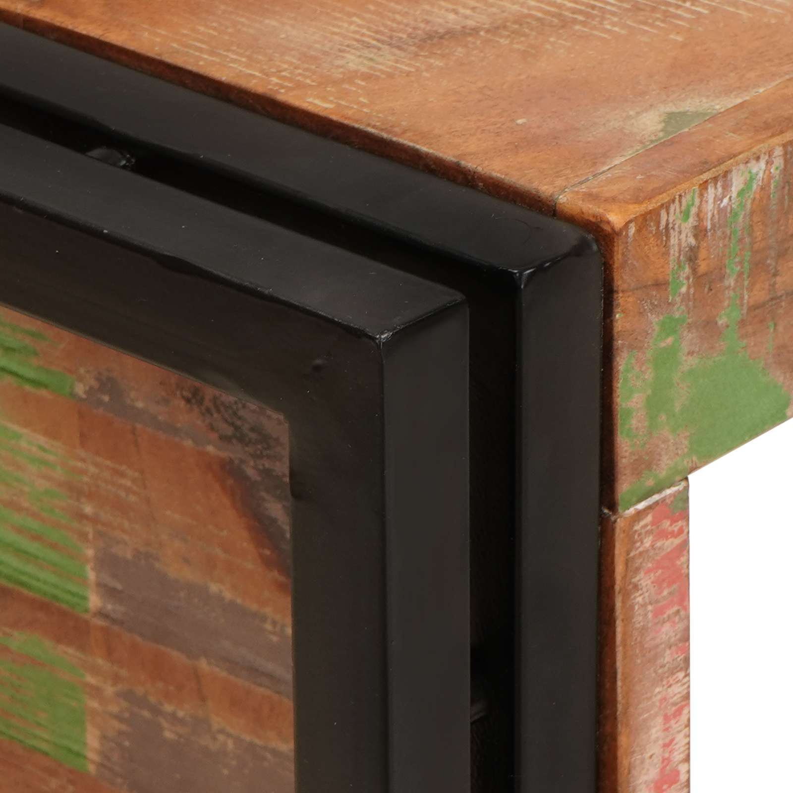 vidaXL Regał na wino Brązowy 120 x 45 x 33 cm Lite odzyskane drewno