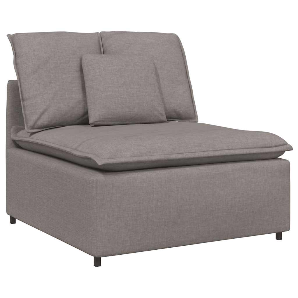 vidaXL Sofa modułowa z poduszkami, taupe